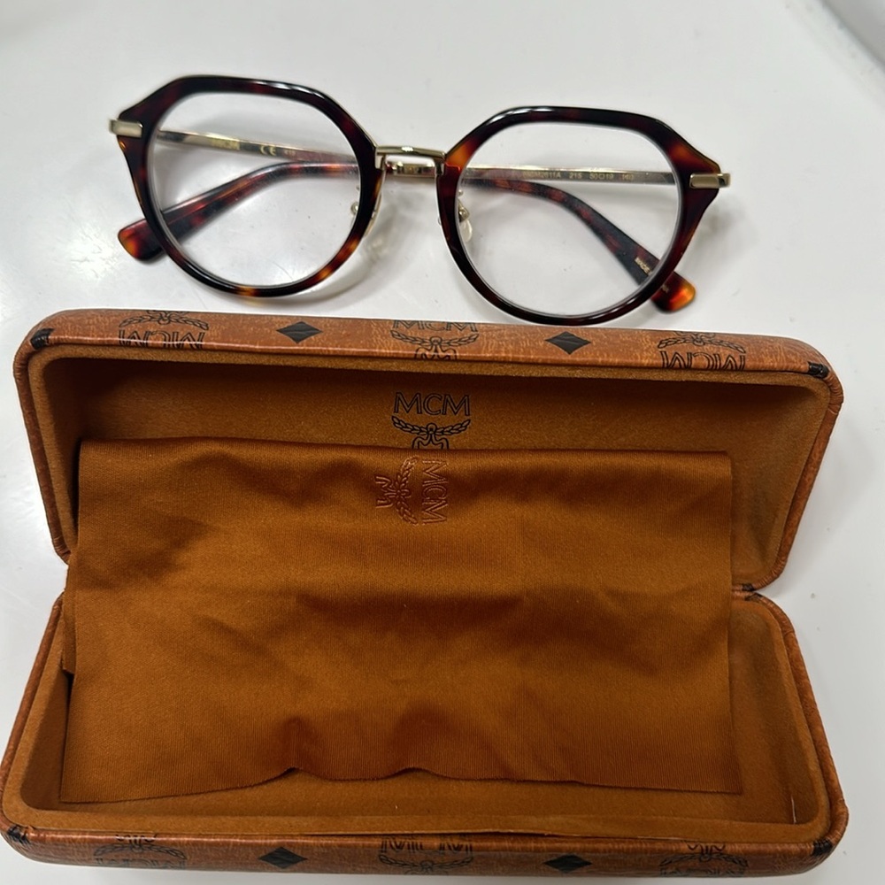 Authentic Mcm Tortoise Shell Glasses - image 4